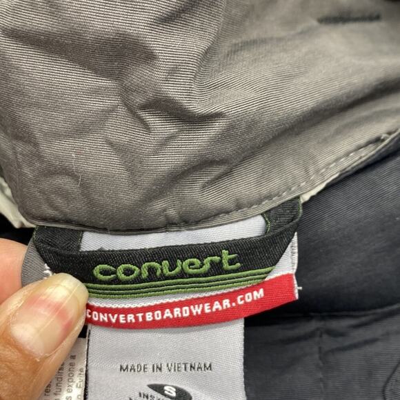 COLUMBIA Convert Boardwear Base TRX Black Ski/ Snowboard Pants sz S - Picture 4 of 12